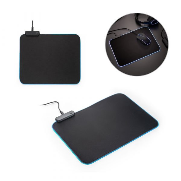 THORNE MOUSEPAD RGB. Gaming podloga za miša od poliestera sa RGB LED svetlima